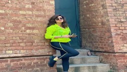 Mehwish Hayat slays in a fluorescent jacket