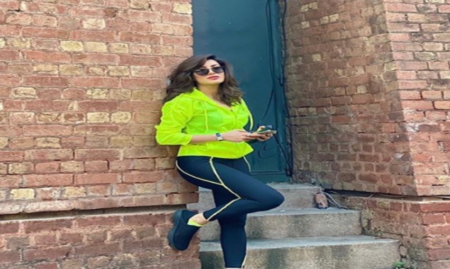 Mehwish Hayat slays in a fluorescent jacket