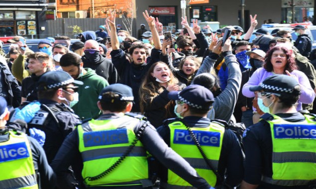 Melbourne Anti-Lockdown Protest: Police arrested 74 people