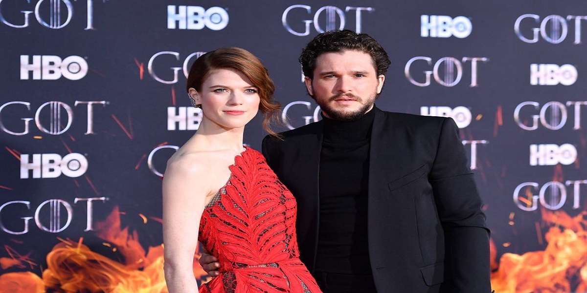 Kit Harington and Rose Leslie