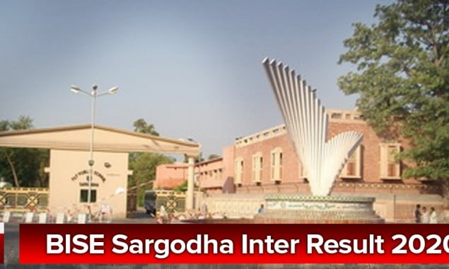BISE Sargodha Announced Intermediate Result 2020