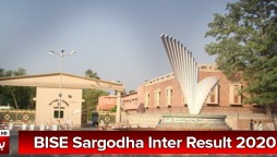 BISE Sargodha Intermediate Result 2020