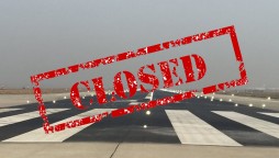 Karachi airport runway
