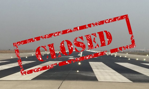 Karachi airport runway
