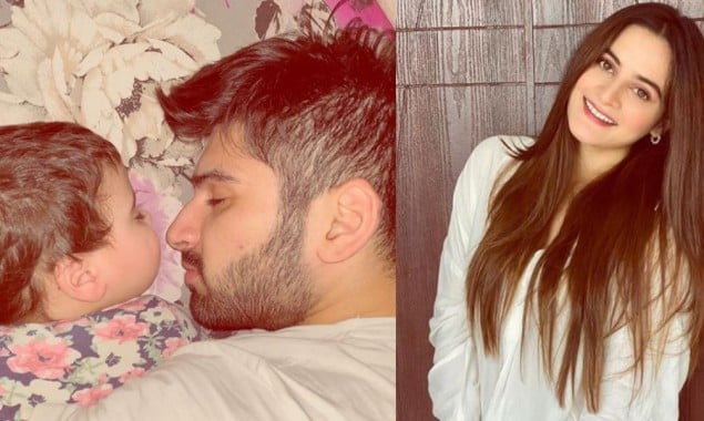 Aiman Khan showers love on her precious sweethearts