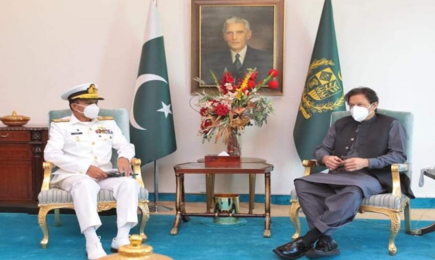 Admiral Amjad Khan and Prime Minister