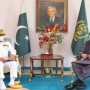 Newly designated Naval Chief pays courtesy call on PM Imran