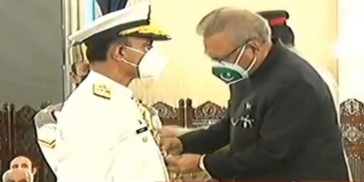 Admiral Amjad Khan Nishan i Imtiaz