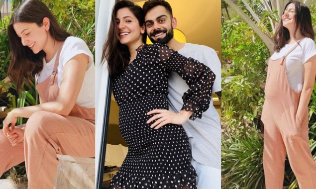 Anushka Sharma flaunts her growing baby bump in cute maternity outfit