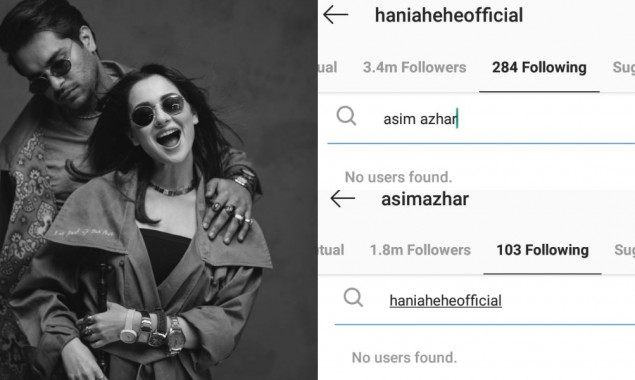 Asim Hania unfollowed