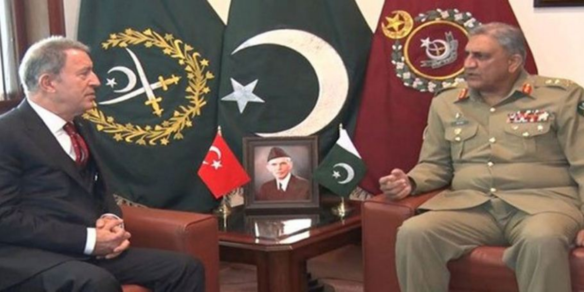COAS meets Turkish defence Minister
