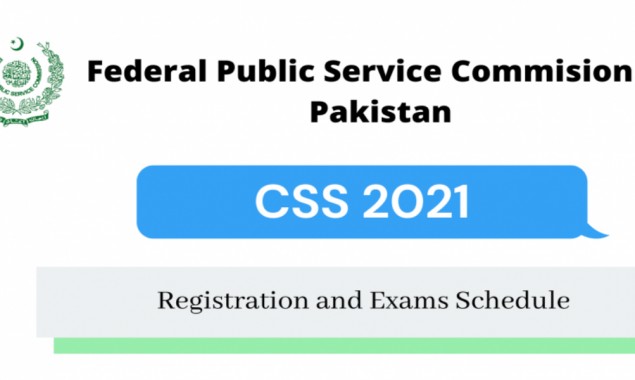 CSS exams 2021 registration started in Pakistan