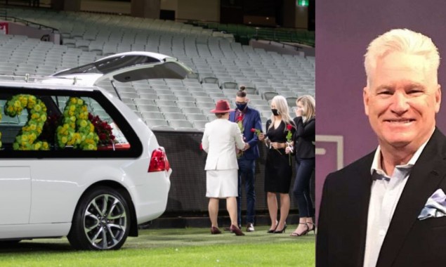 Family bid farewell to legendary Dean Jones with lap of honour of the MCG