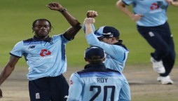 England team in Pakistan