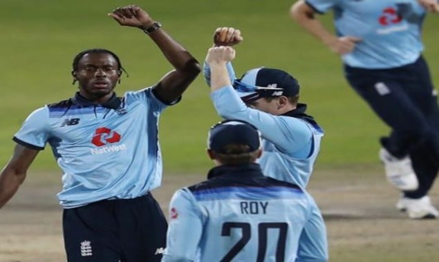 England team in Pakistan