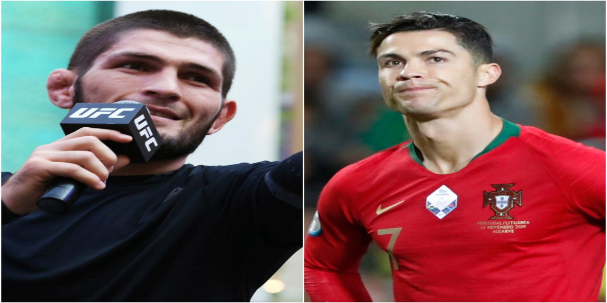Juventus star footballer Cristiano Ronaldo gives his prediction for UFC