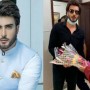 Actor Imran Abbas spends time at old-age home