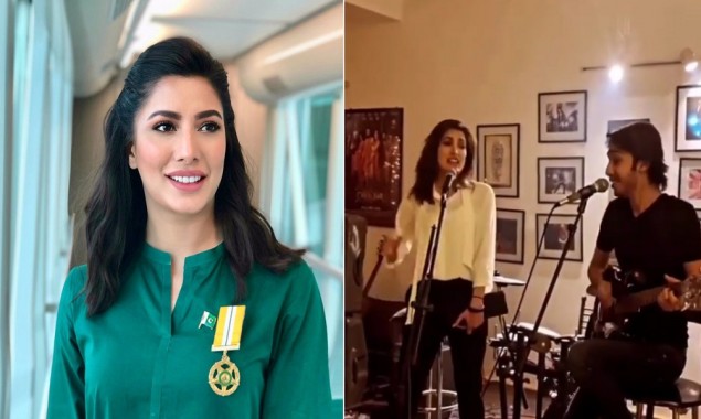 Video viral: Mehwish Hayat spotted singing song ‘Chhalawa’