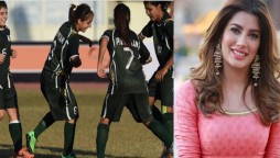 Mehwish Hayat women football team