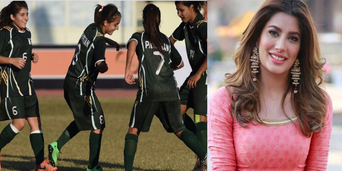 Mehwish Hayat women football team