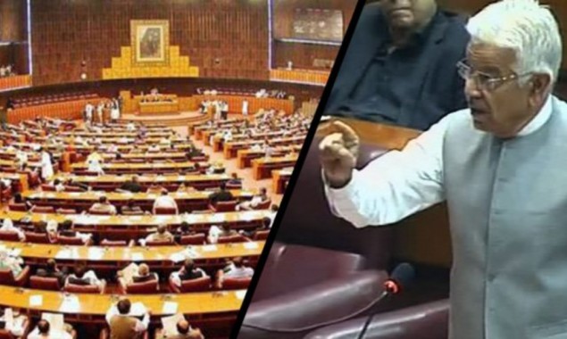 It is my right to speak in the National Assembly, says Khawaja Asif