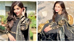 Mawra Hocane looks stunning in black dress