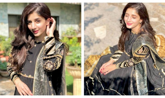 Mawra Hocane looks stunning in black dress