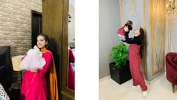 Arisha Razi shares some cute moments with her niece