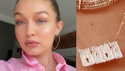 Gigi Hadid Mama necklace