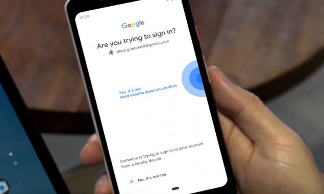 Google privacy alert