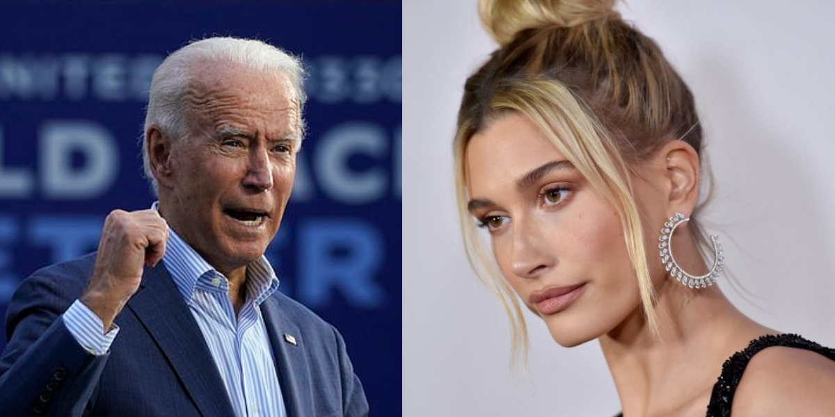 Hailey Bieber Joe Biden