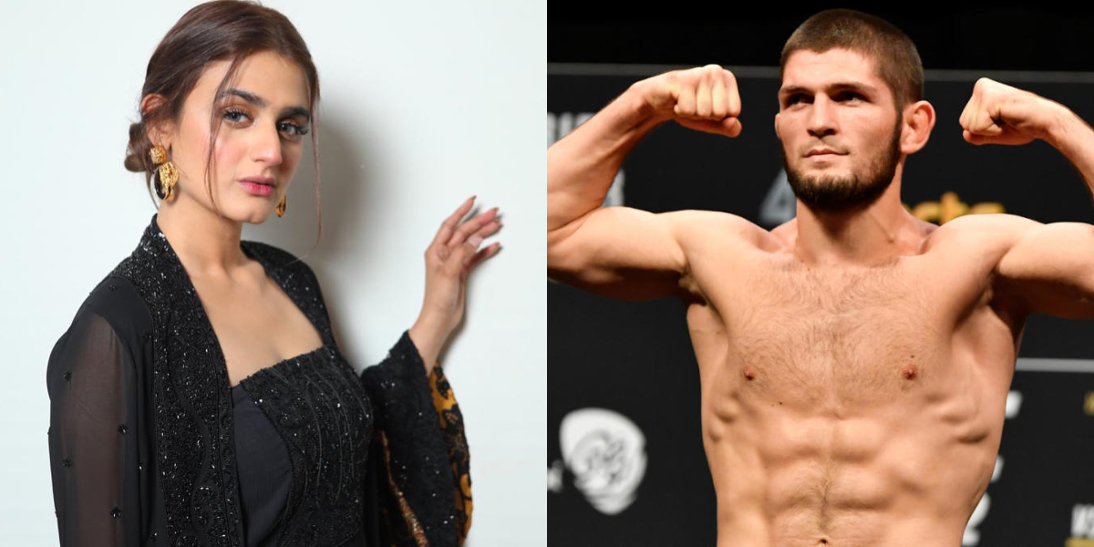 Hira Mani supports khabib