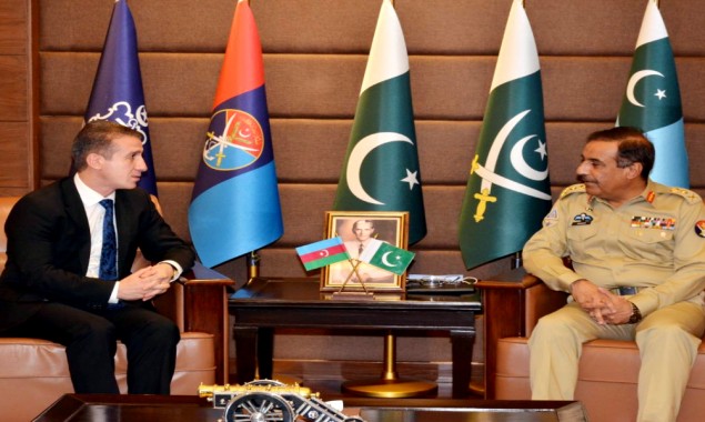 CJCSC General Nadeem Raza discusses regional security with Azerbaijan’s envoy