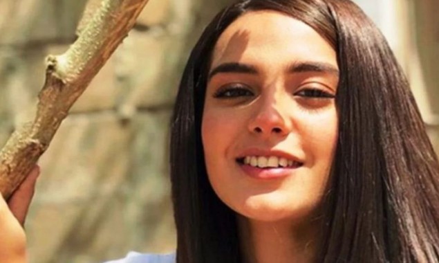 Iqra Aziz poses for a morning selfie with her son Kabir Hussain