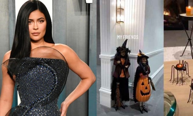 Kylie Jenner turns California mansion into haunted house for Halloween