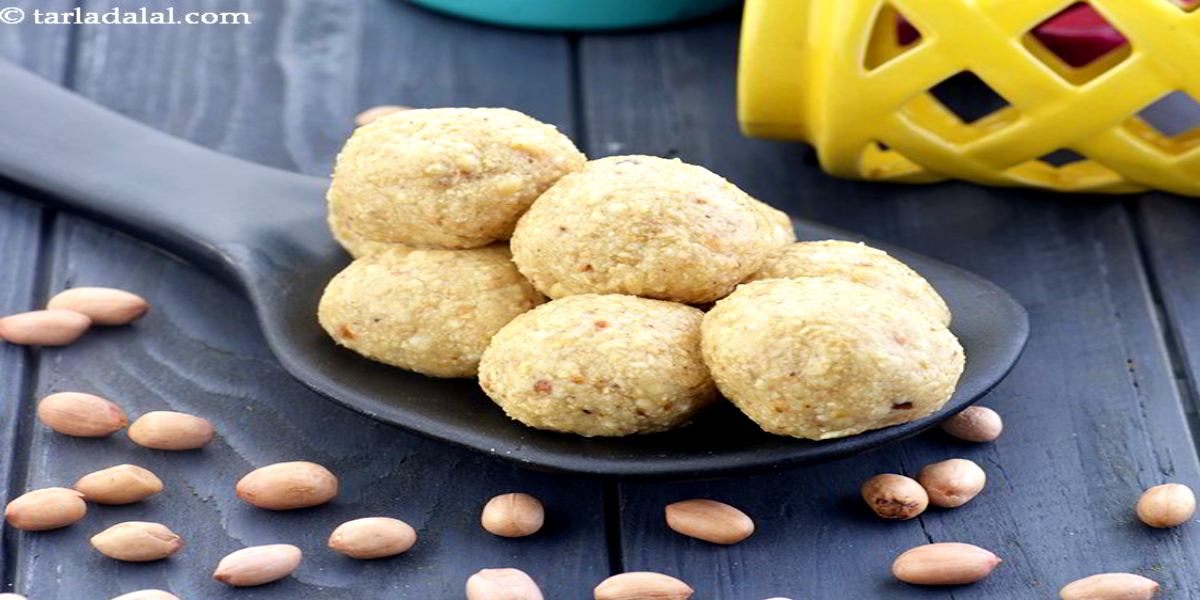Satisfy your sugar cravings this festive season with the peanut laddoo recipe