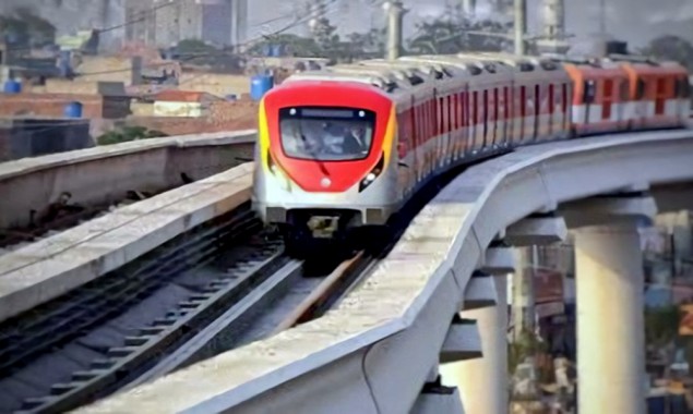 Orange Line Metro Lahore