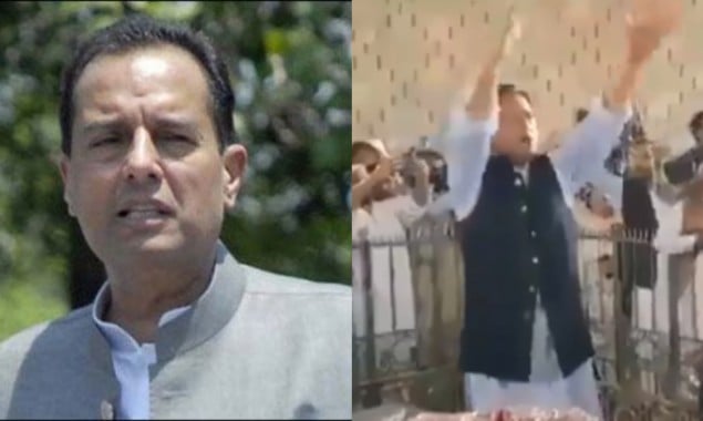 PDM Karachi Jalsa - Captai Safdar disrespects quaid