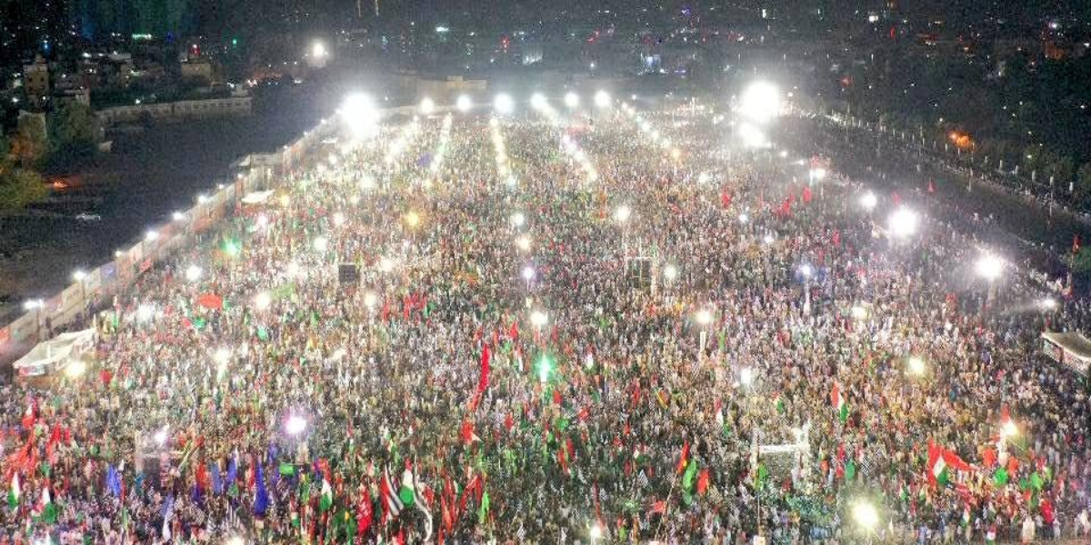 PDM Karachi Jalsa - SOPs violation