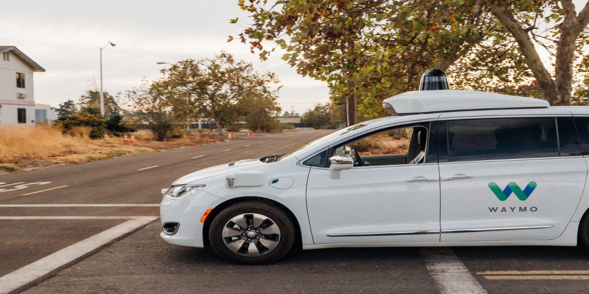Waymo driverless car