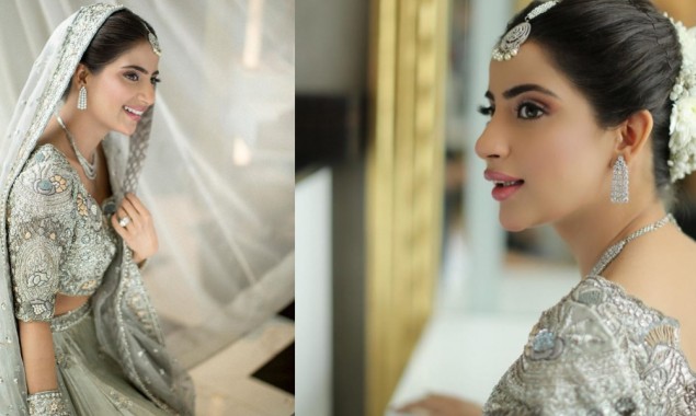 Saboor Aly looks breathtaking in latest bridal shoot