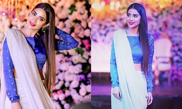 No one can carry a saree like Saboor Aly does