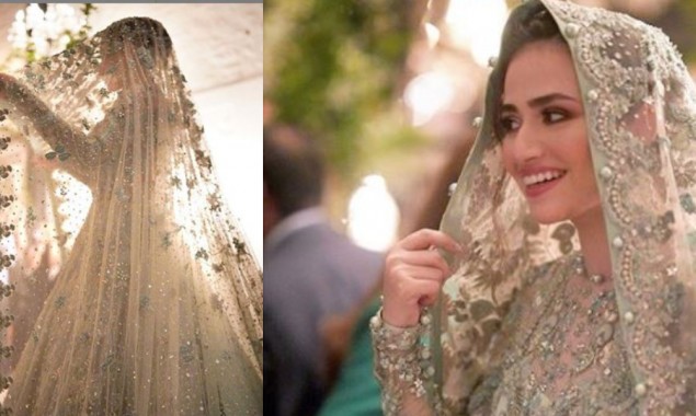 Sana Javed looks ethereal as she walked the ramp in gorgeous lehenga