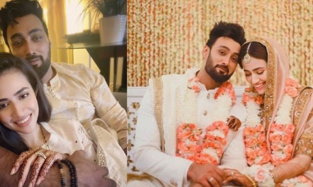 Umair Jaswal, Sana Javed give fans major husband-wife goals with a loved-up snap