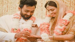 Who attended Sana Javed and Umair Jaswal nikkah ceremony?