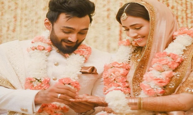 Who attended Sana Javed and Umair Jaswal nikkah ceremony?