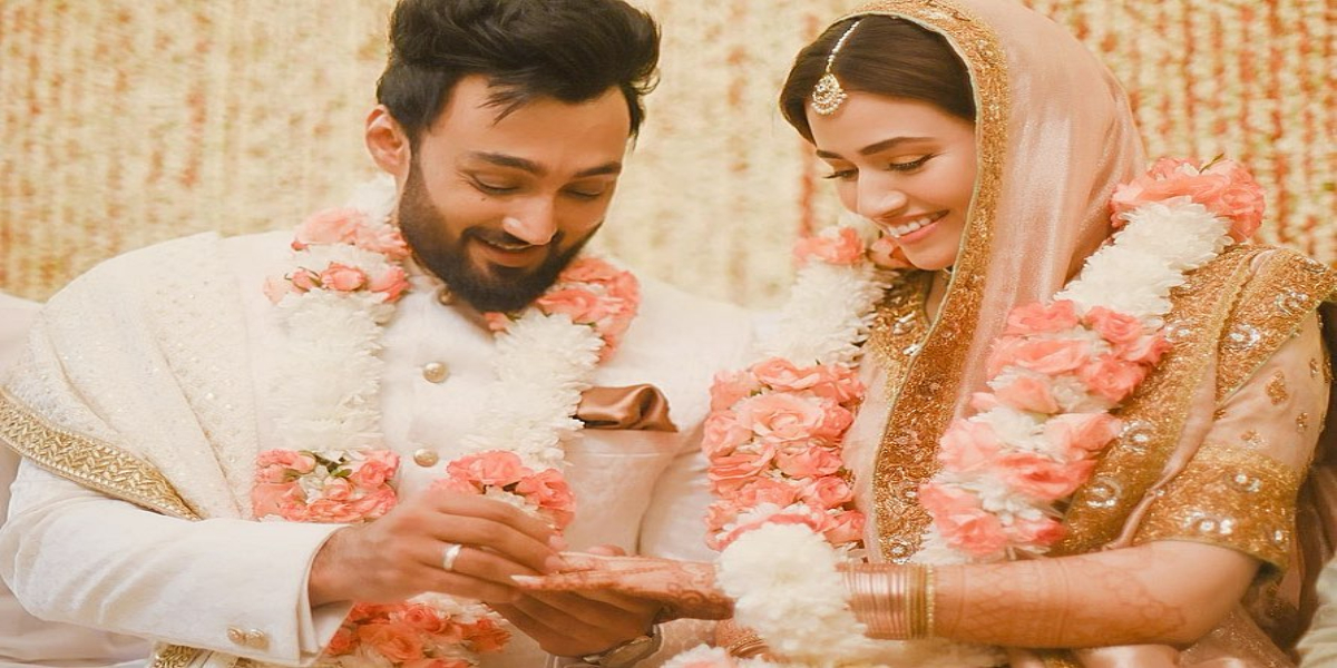 Sana Javed and Umair Jaswal nikkah ceremony