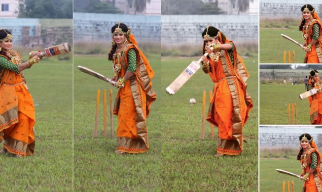 Wedding photoshoots for cricketers be like…