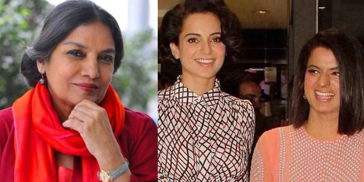 Shabana Azmi Kangana Ranaut
