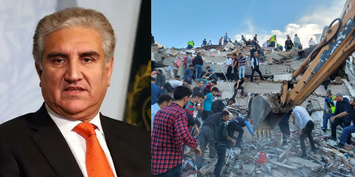 Earthquake in Turkey Shah Mahmood Qureshi